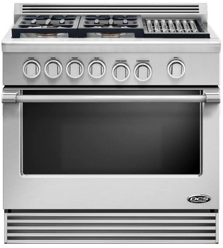 DCS RGV364GLN Stainless Steel, Natural Gas, Grill