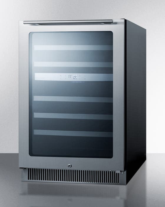 Summit CL24WC2 Stainless Steel and Black