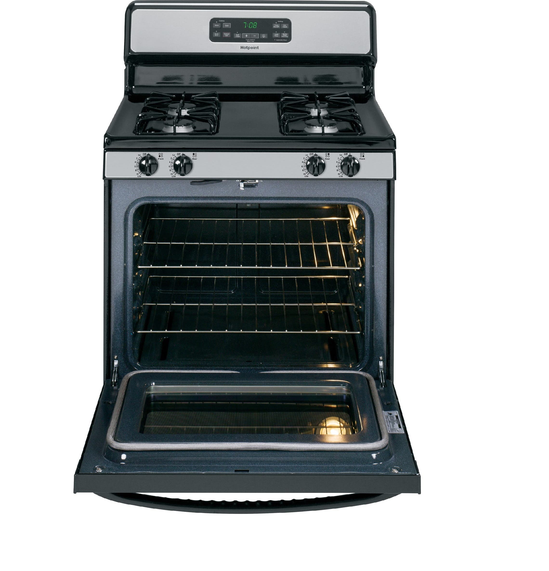 Hotpoint RGB780REHSS 30" Freestanding Gas Range