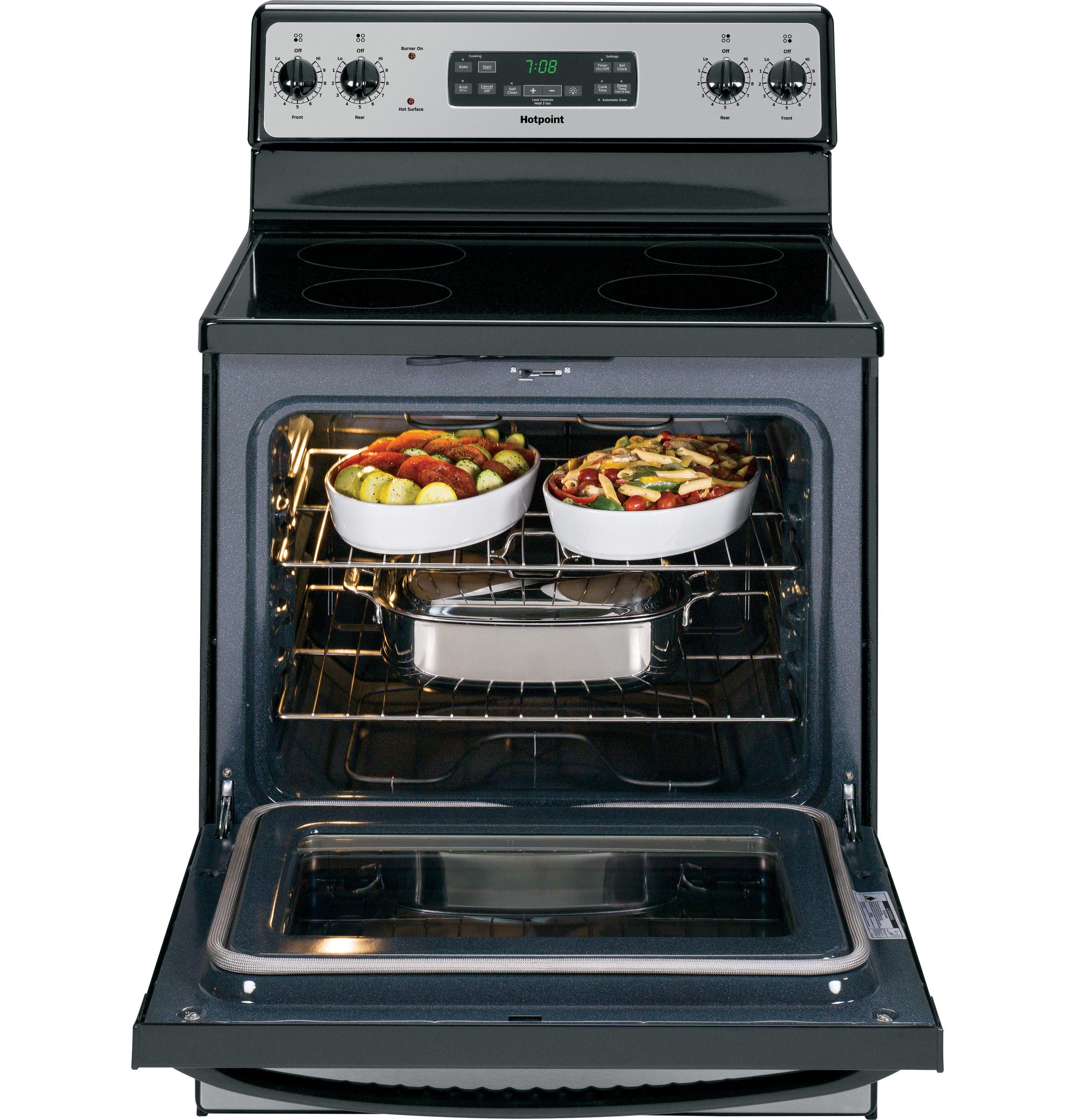 Hotpoint RB780RHSS 30 Inch Freestanding Electric Range
