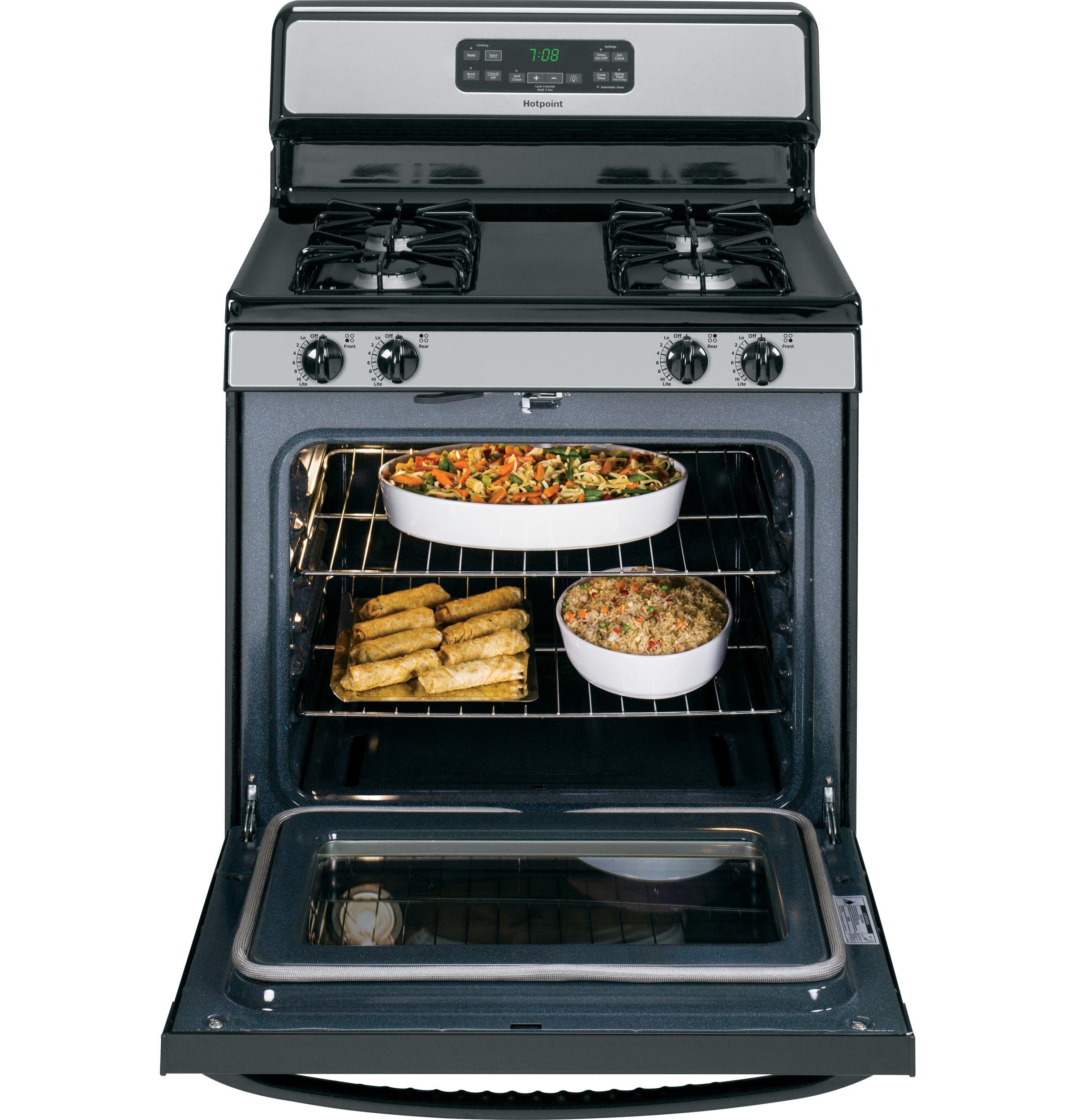Hotpoint RB780RHSS 30 Inch Freestanding Electric Range
