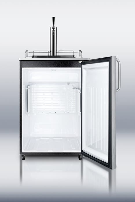 Summit SBC501BSSTBST Stainless Door, Stainless Top