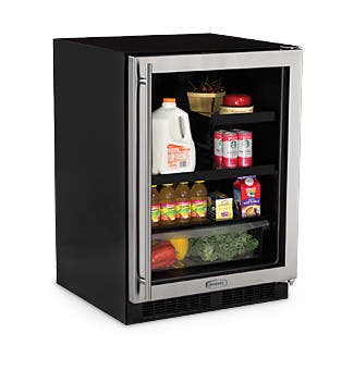Marvel ML24BRG2RB Black Frame Glass, Right Hinge