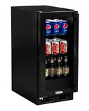 15" Built-in Beverage Center with 2 Cantilever Glass Shelves, Close Door Assist Hinge System, Automatic Defrost, Dynamic Cooling Technology and Dual-Level White LED Lighting
