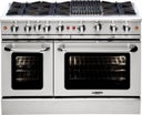 48 Inch Freestanding Gas Range with 6 Open Burners
