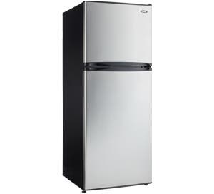 Danby DFF100C1BSLDB Black On Stainless Steel Look