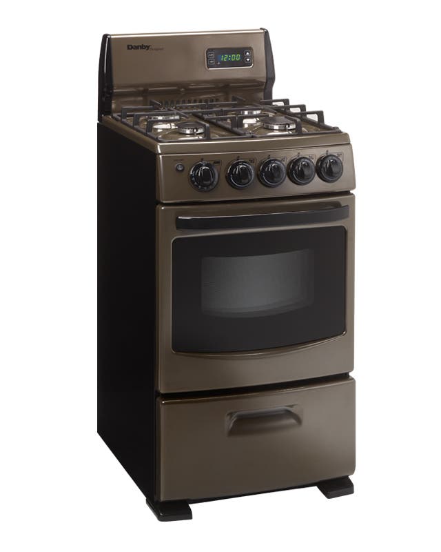 Danby DR299BLSGLP 20" Freestanding Gas Range