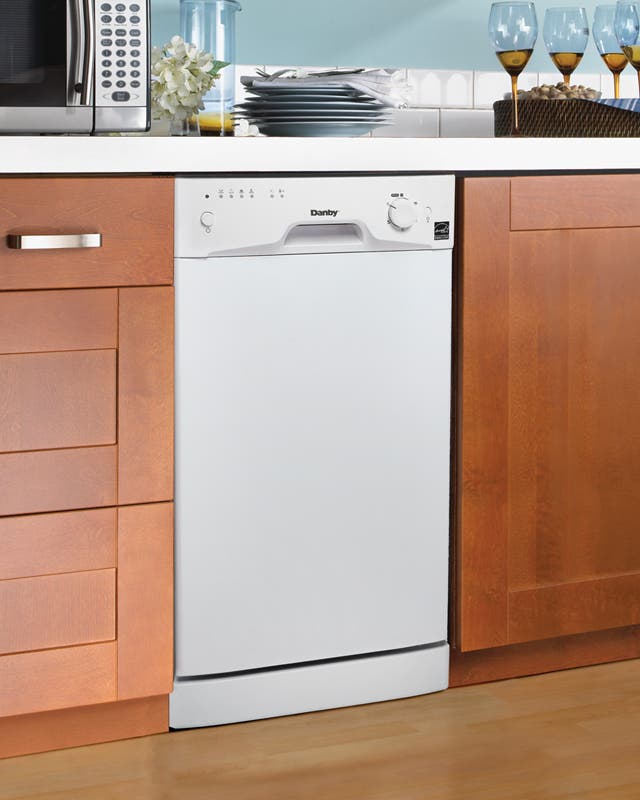 Danby DDW1809W1 18" Full Console Dishwasher