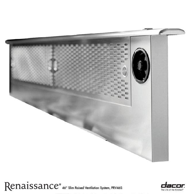 Dacor ERV3615 Stainless Steel