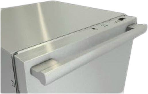 Miele GFVI614771D PureLine Clean Touch Steel Handle