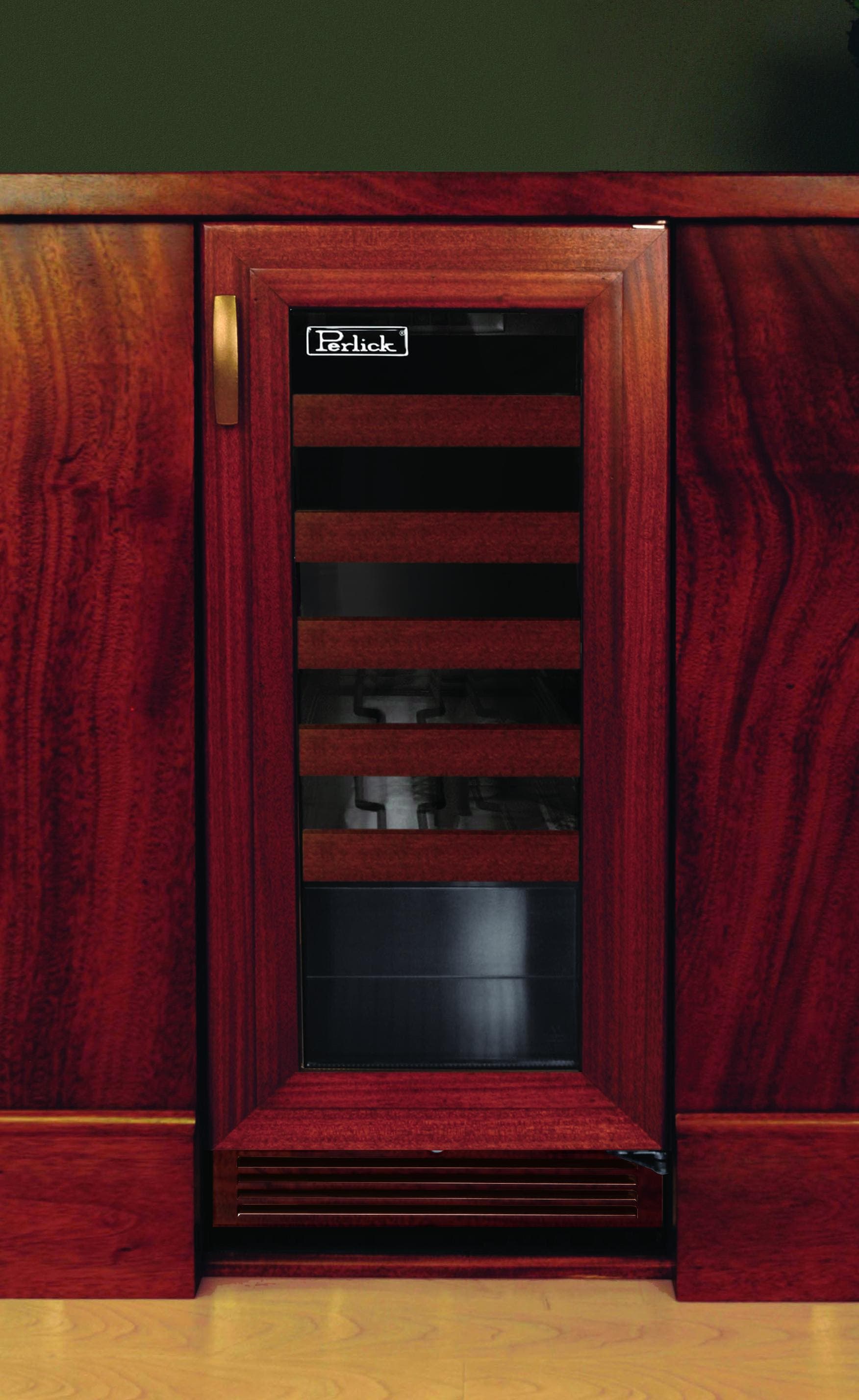 Perlick HP15RS34L Panel Ready-Glass, Left Hinge Door Swing