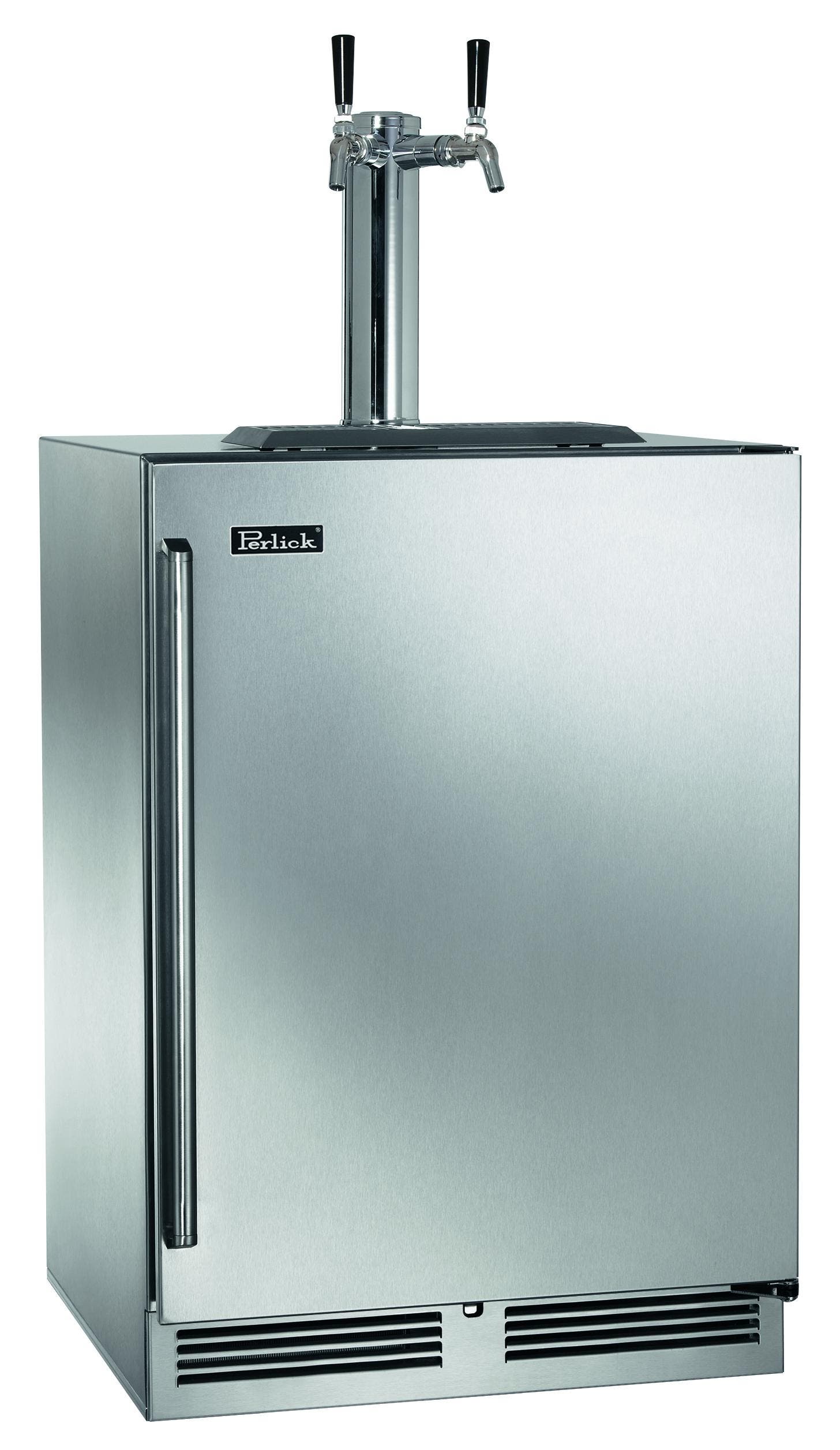 Perlick HP24TS31R2 Stainless Steel, Right Door Swing, Dual Faucet