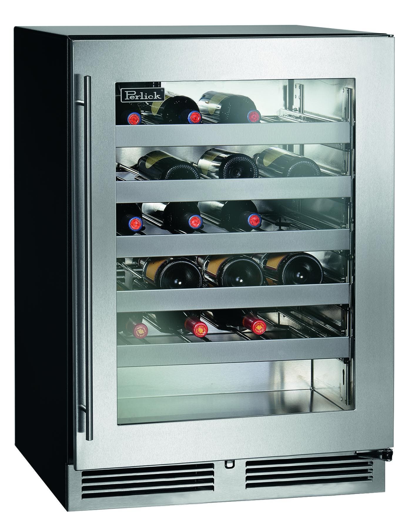 Perlick HC24WB33R Stainless Steel-Glass, Right Hinge Door Swing