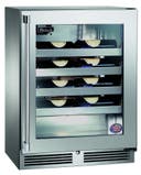 24" Built-in Counter Depth Wine Reserve with 3.1 cu. ft. Capacity, 20 Wine Bottle Capacity, 4 Full-Extension Wine Racks, Digital Temperature Control and Door Lock Option