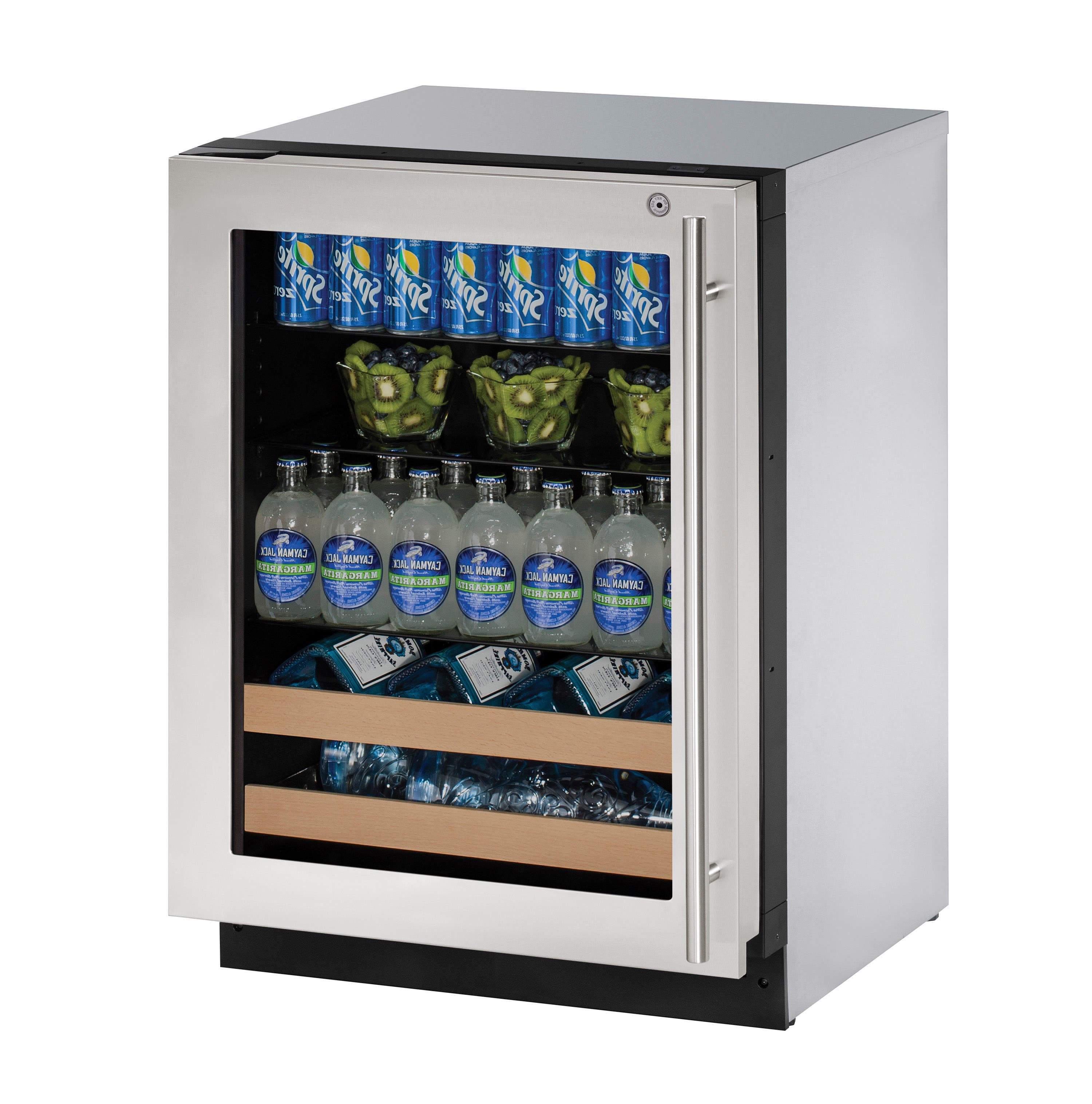 U-Line U2224BEVS15A Stainless Frame with Lock, Left Hand Hinge