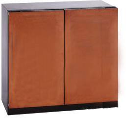 U-Line U3036WCWCINT60A Custom Overlay, Solid Door