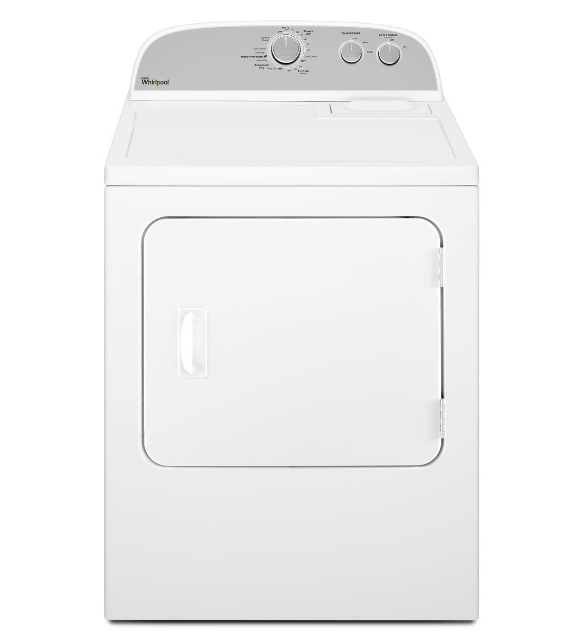 Whirlpool WGD4815EW 29 Inch 7.0 cu. ft. Gas Dryer | Plesser's
