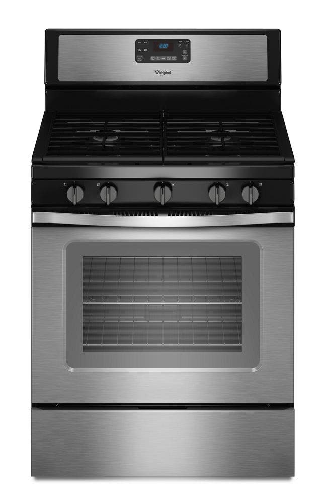 Whirlpool WFG530S0ES Black On Stainless