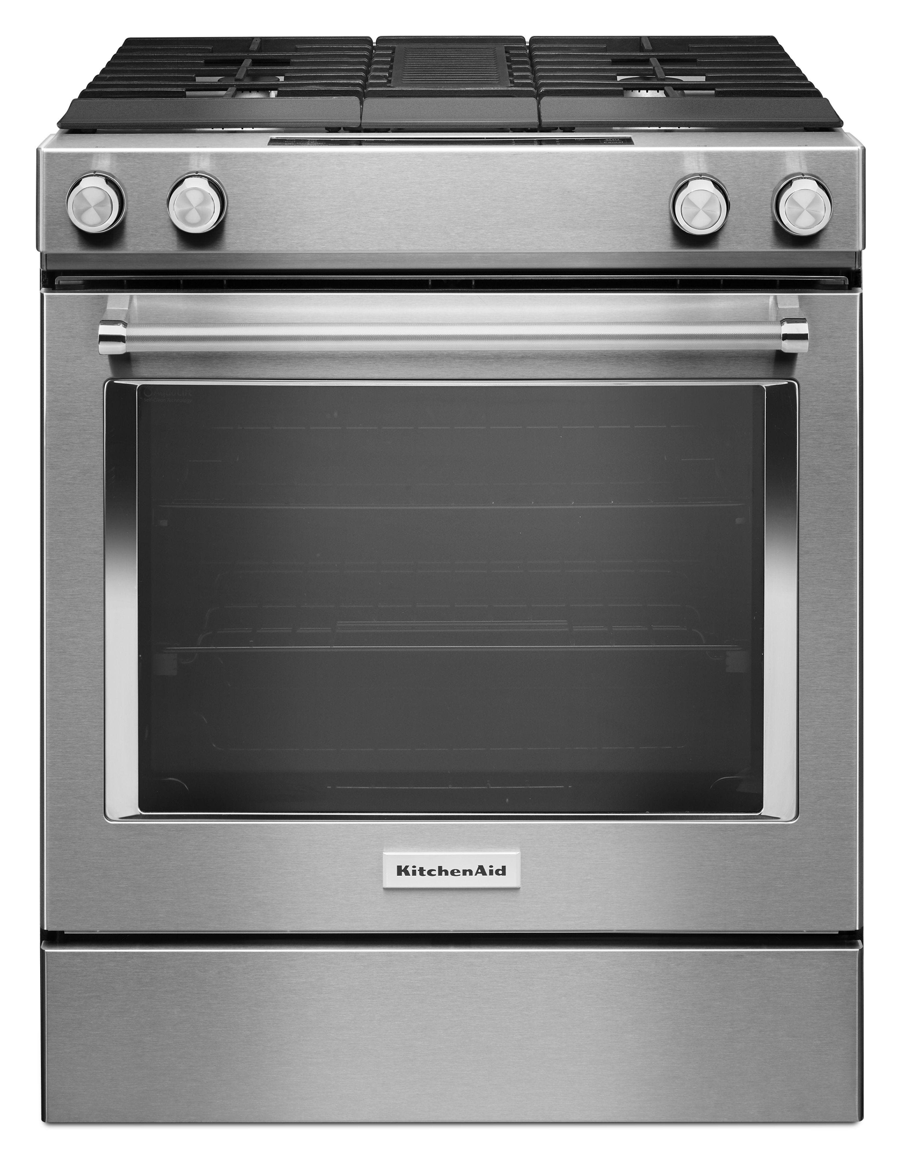 30" Slide-in Dual Fuel Range