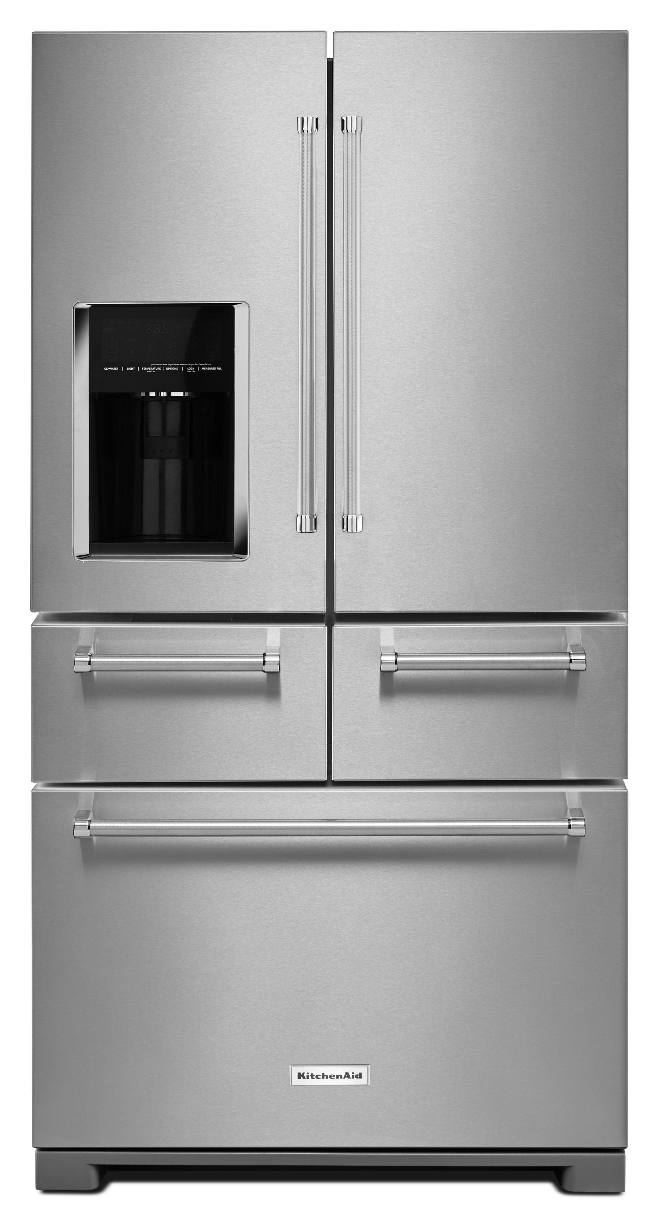 KitchenAid KRMF706ESS 36 Inch Freestanding 5-Door French Door