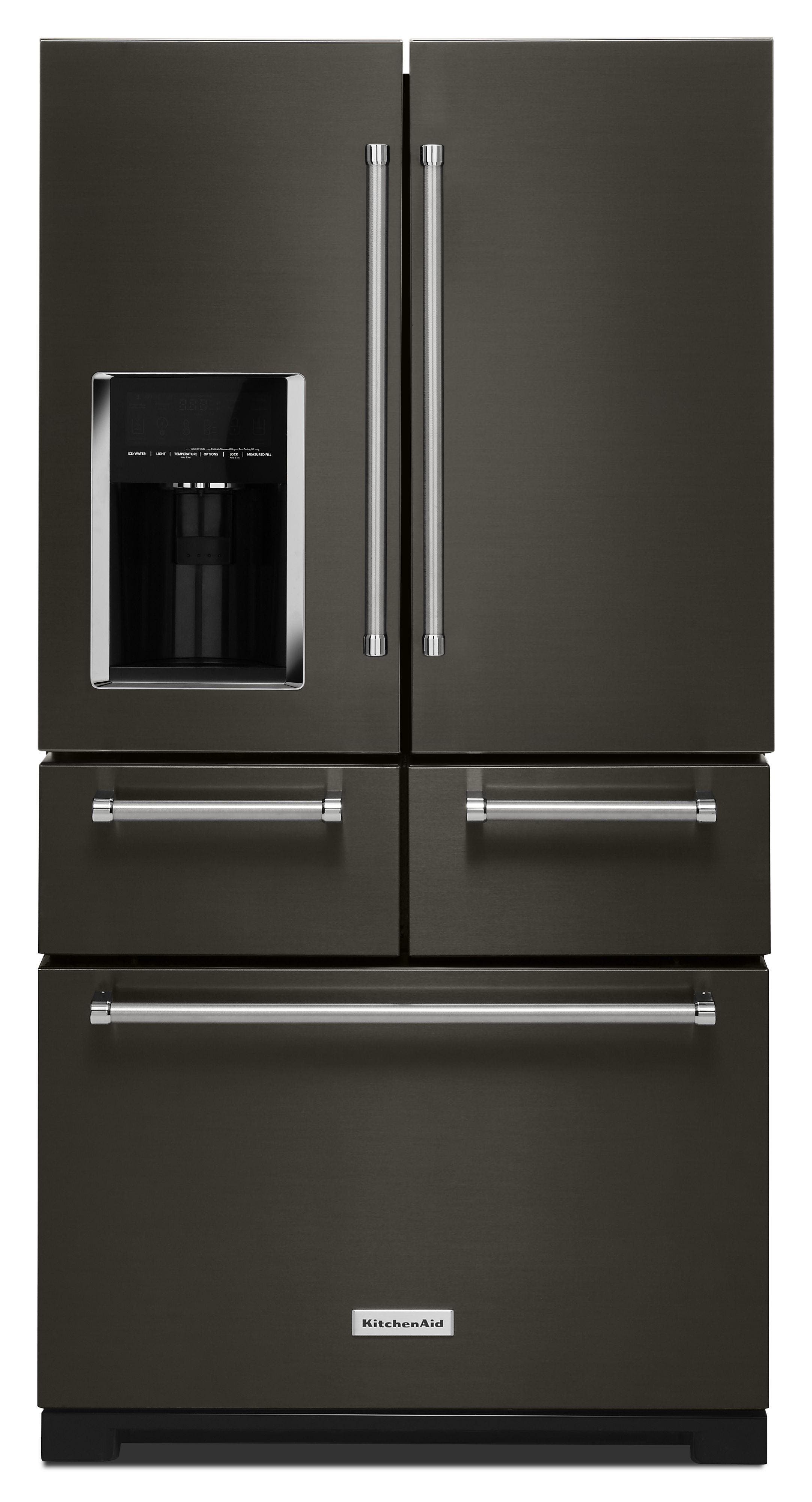 KitchenAid KRMF706EBS 36 Inch Freestanding 5-Door French Door