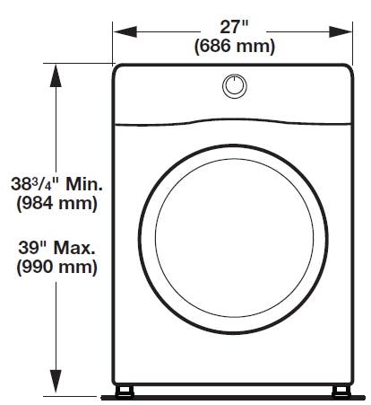 Whirlpool WGD98HEBU Stainless Steel