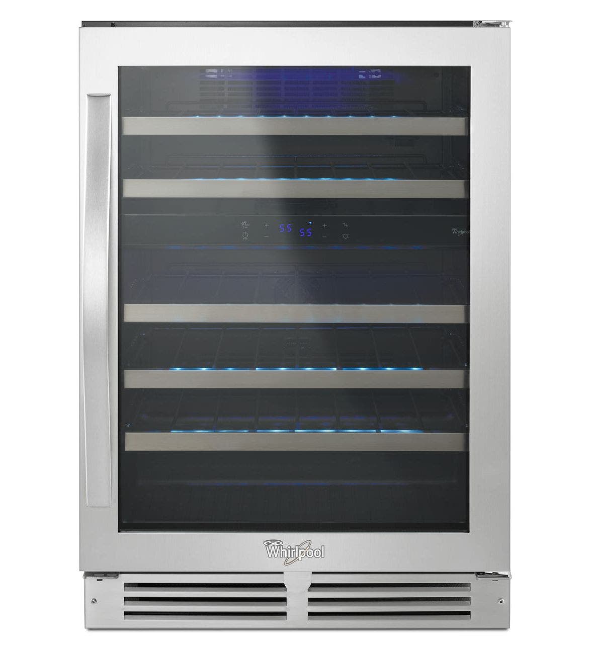 Whirlpool WUW55X24DS 24" Under Counter Wine Center