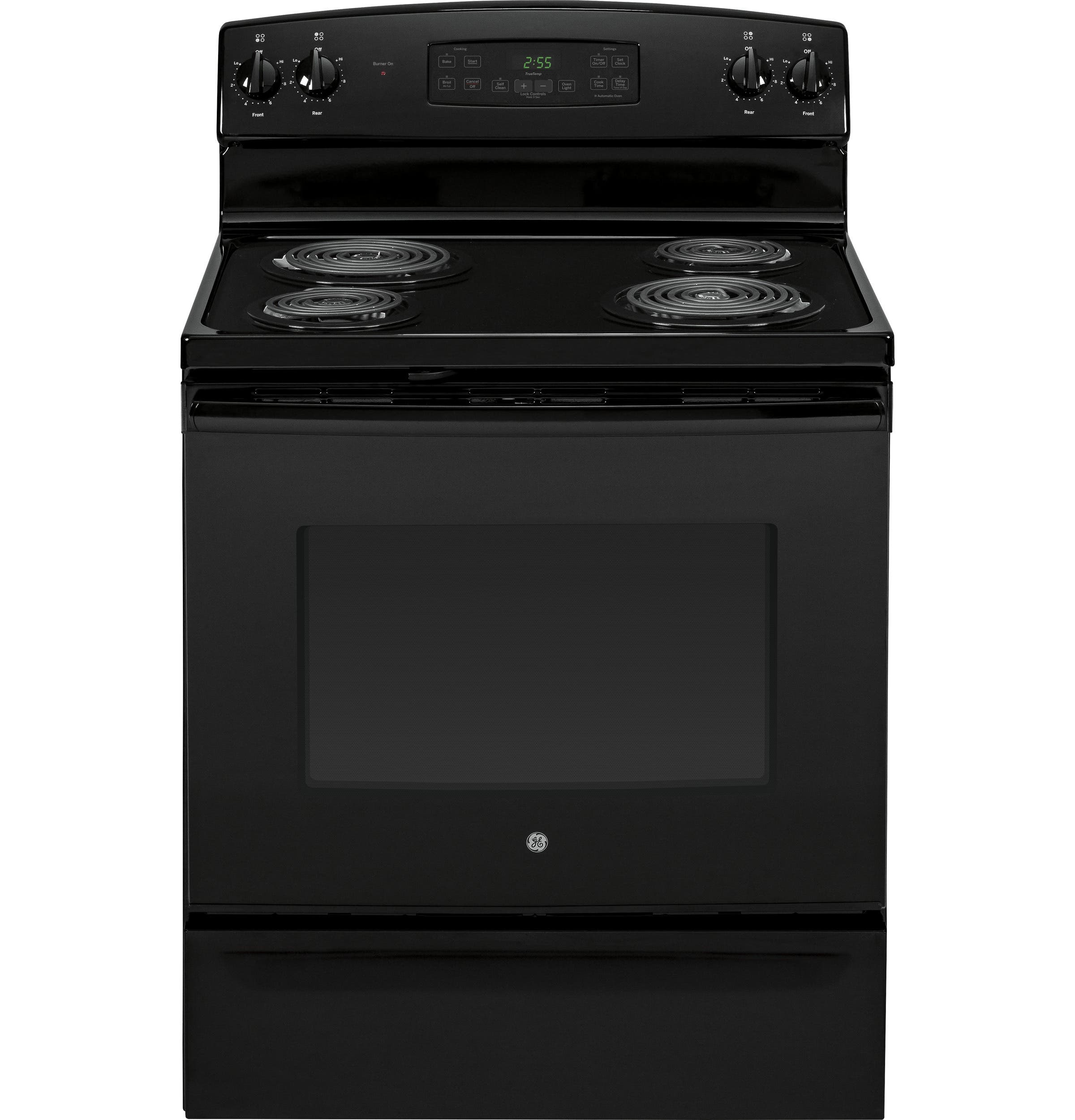 GE JB255DJBB Black