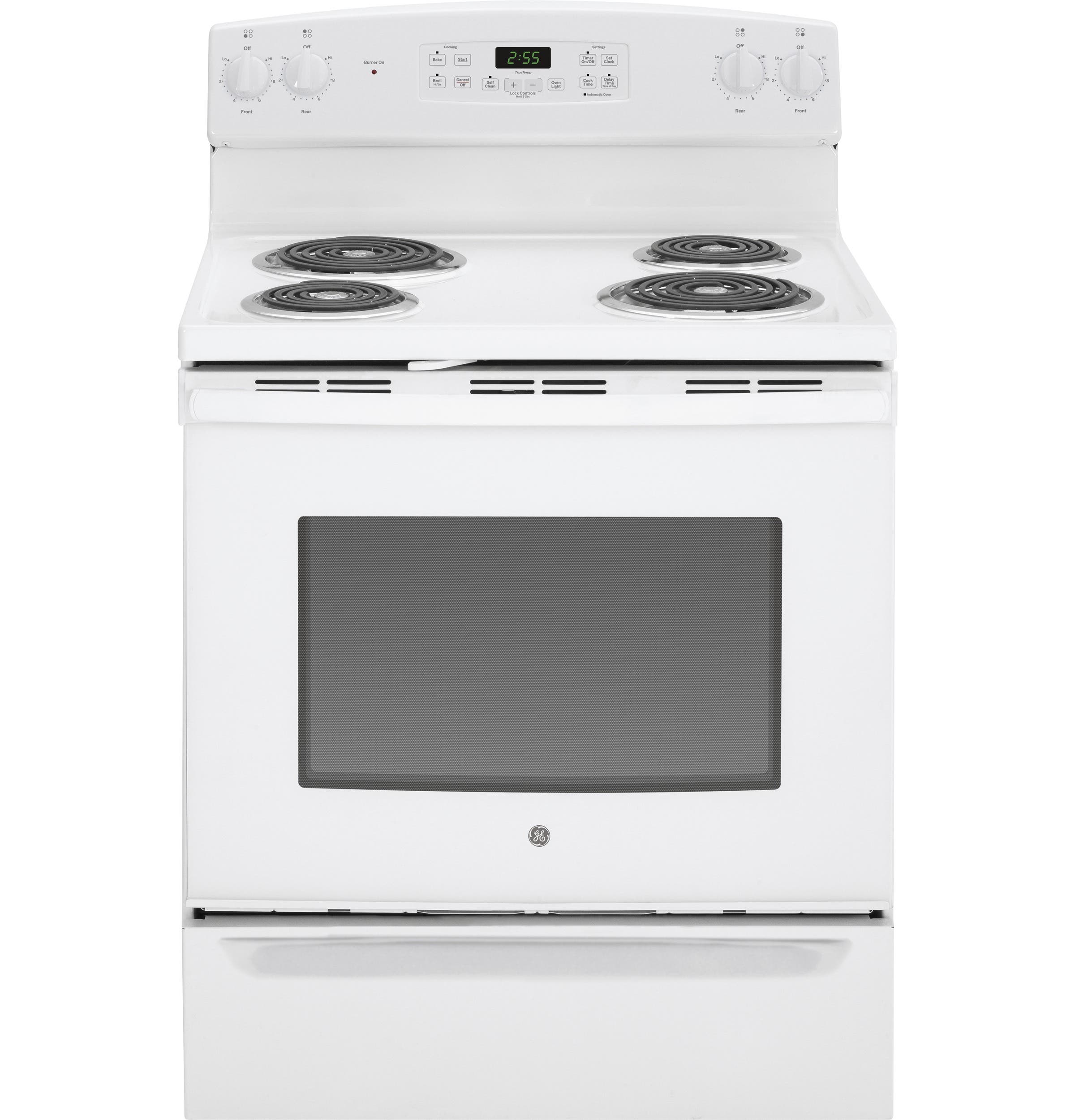 GE JB255DJWW White
