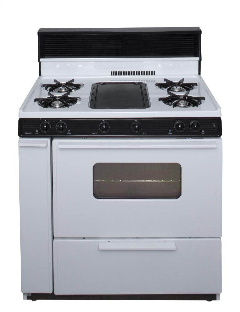 Premier BLK5S9WP Gas Range