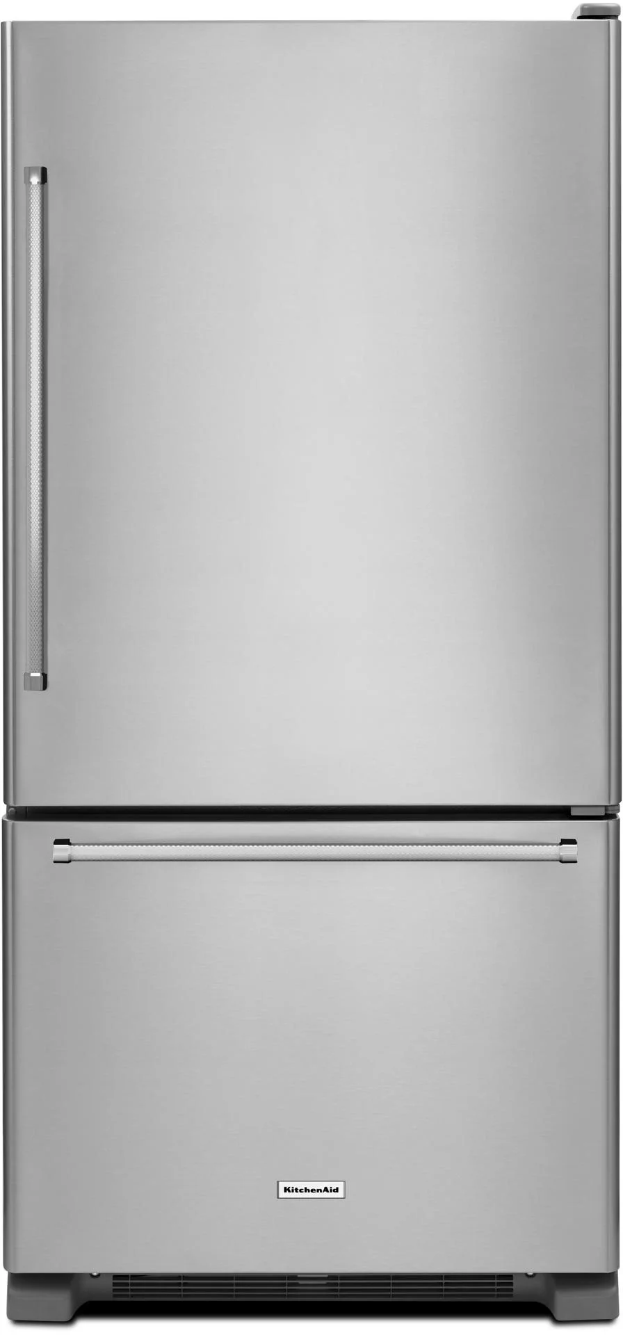 KitchenAid Refrigerators - Bottom Freezer Right Hinge Bottom Mount 19 Cu Ft  - KRBR109ESS