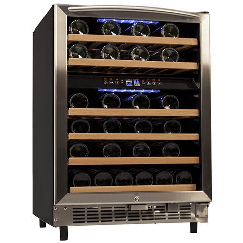 Avanti WCR5450DZ 24 Inch Undercounter Dual Zone Wine Cooler Black