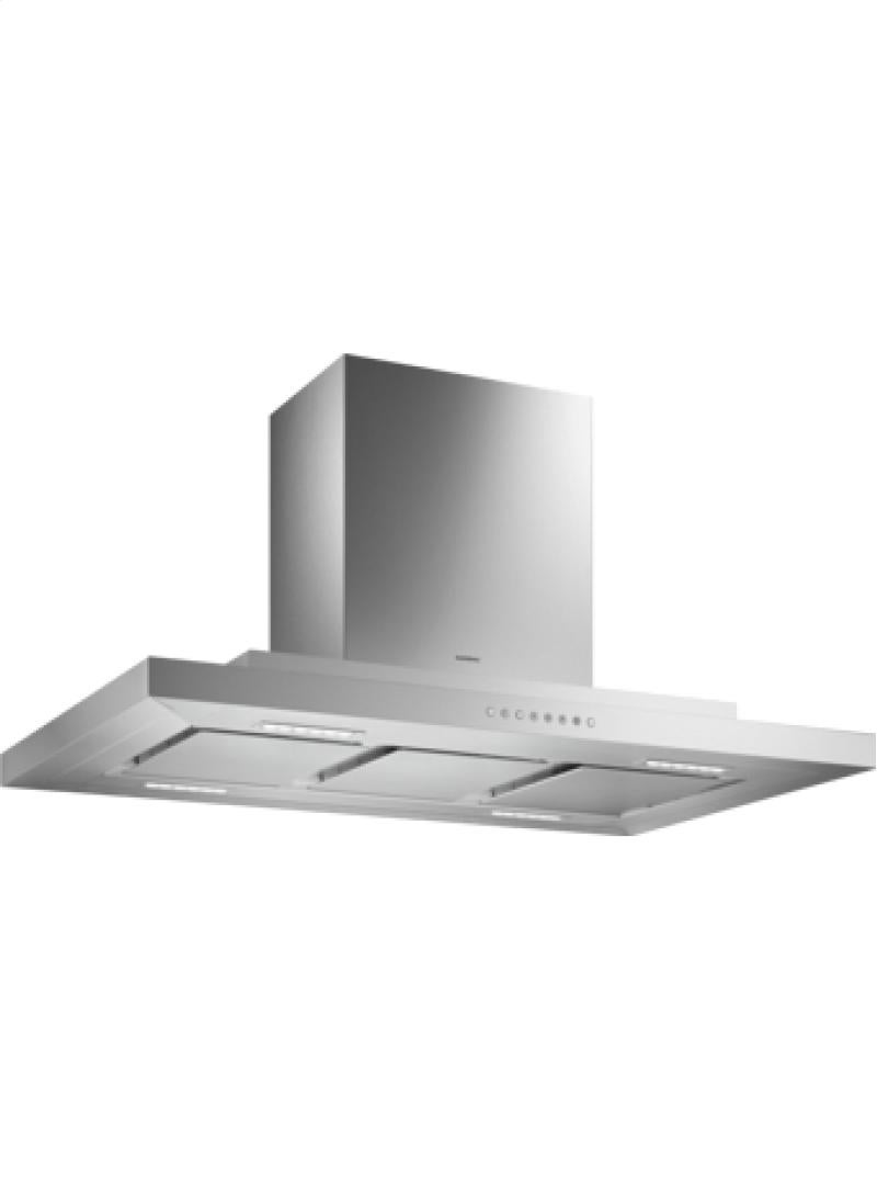 Gaggenau AI230700 40" Island Mount Chimney Range Hood with 641 CFM, ...