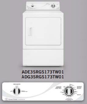 Speed Queen ADE3SRGS173TW01 White