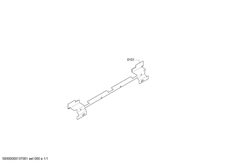 Gaggenau SH230001 Hinge Holder