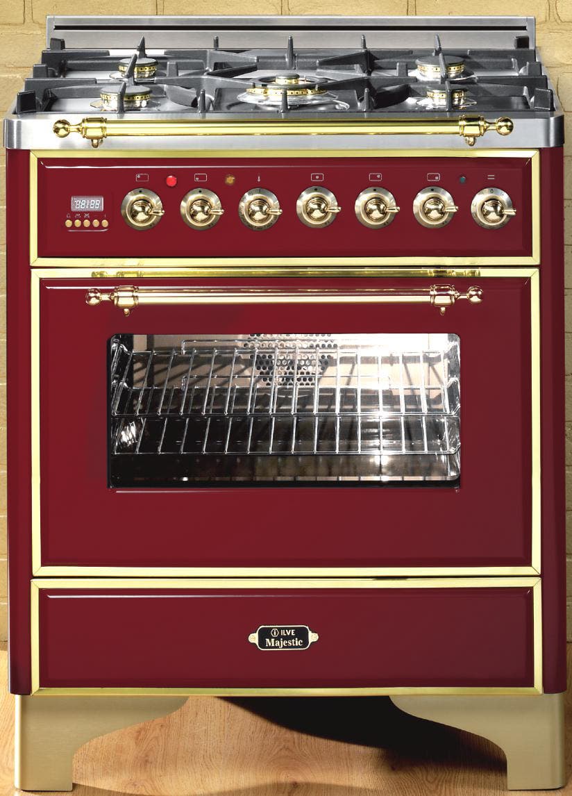 Ilve UM76DMPRBY Burgundy
