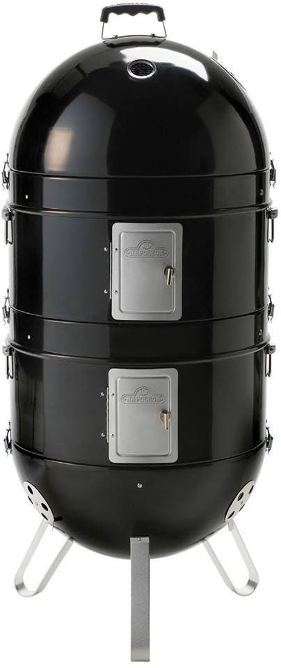 Napoleon AS300K1 19.5 Inch Freestanding Charcoal and Water Smoker G...