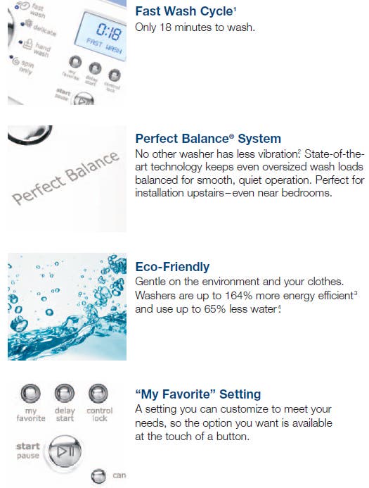 Electrolux EIFLW50LIW 27" Front Load Washer
