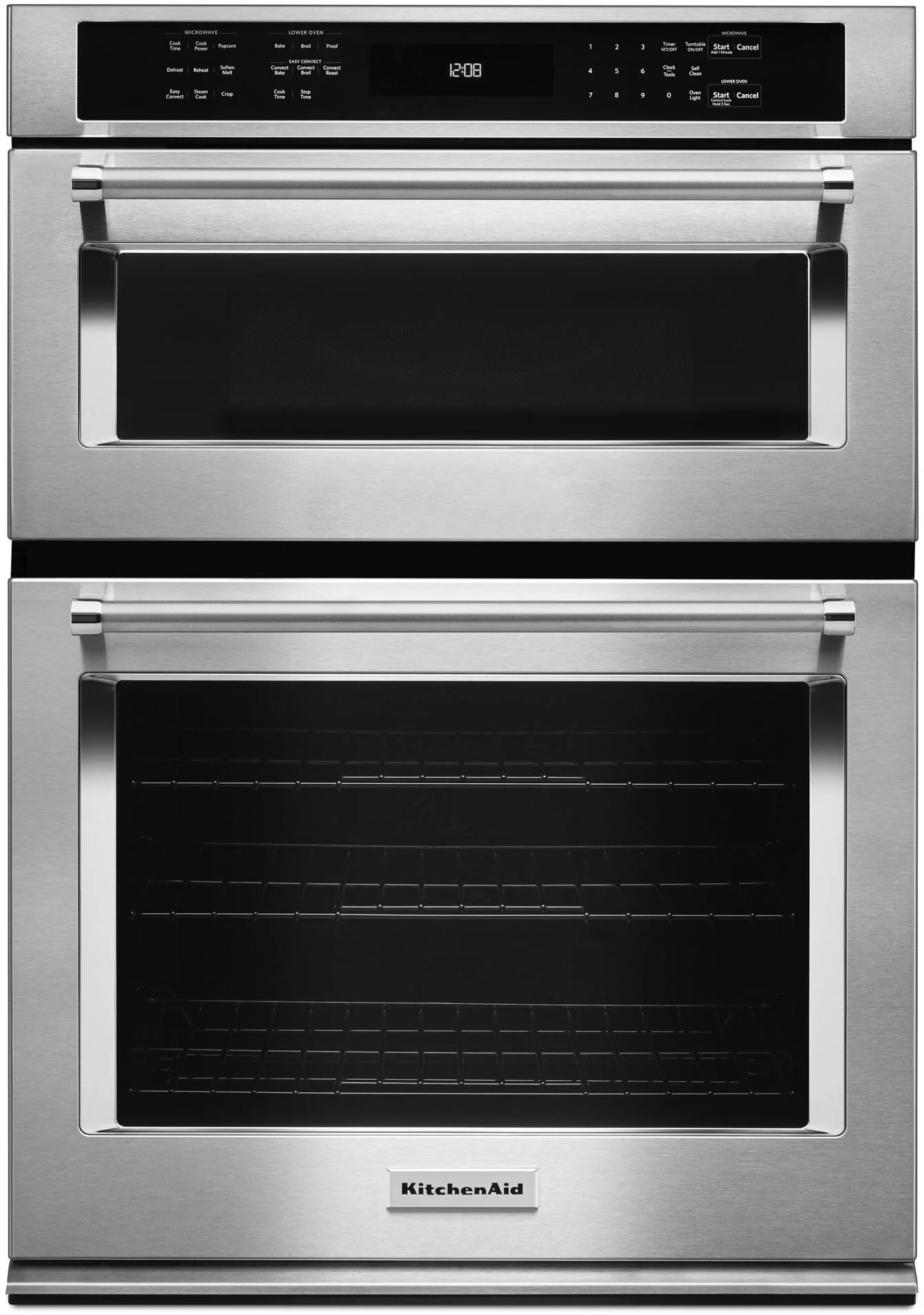 KitchenAid KOCE500ESS 30 Inch Double Combination Electric Wall Oven