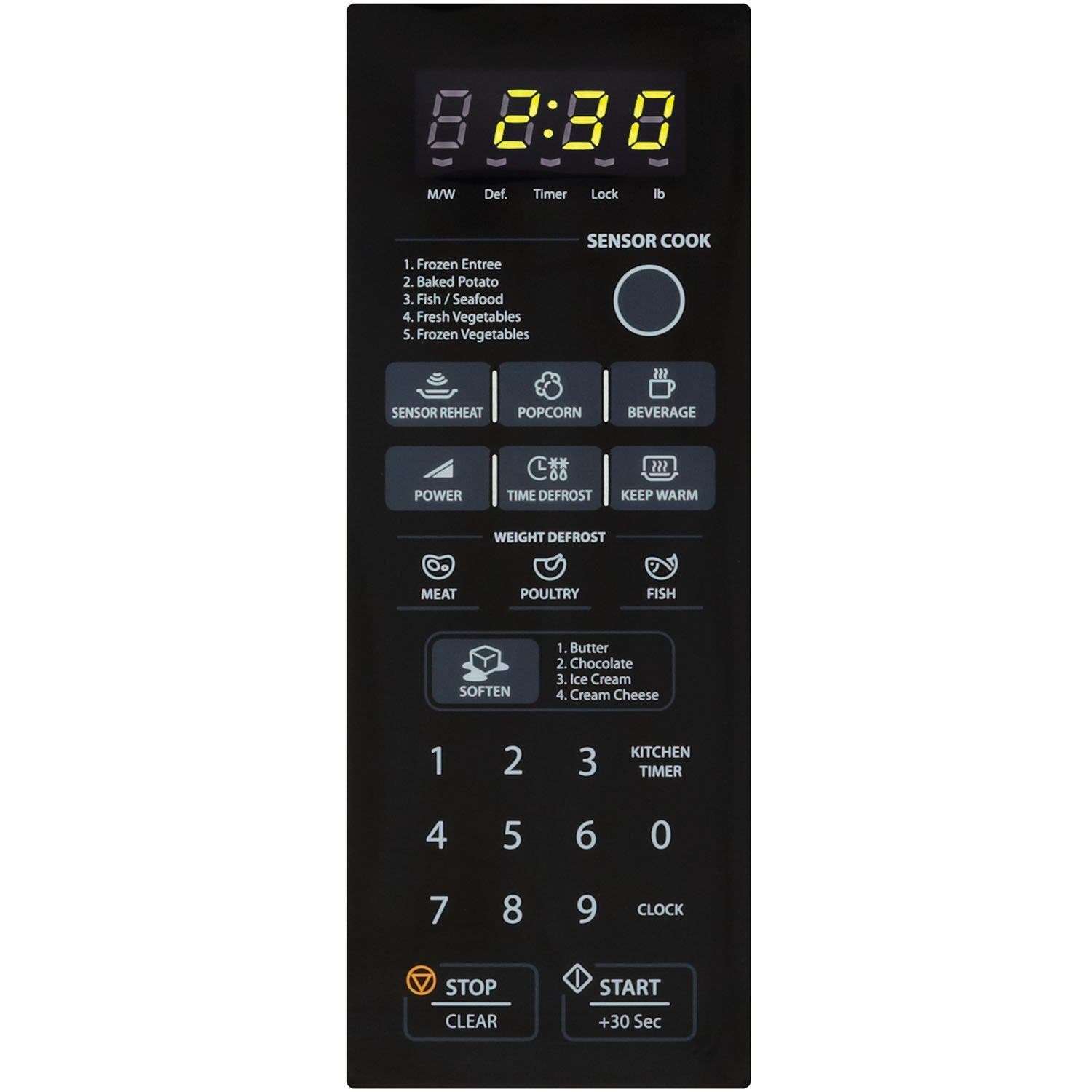 Sharp R651ZS 2.2 cu. ft. Countertop Microwave Oven