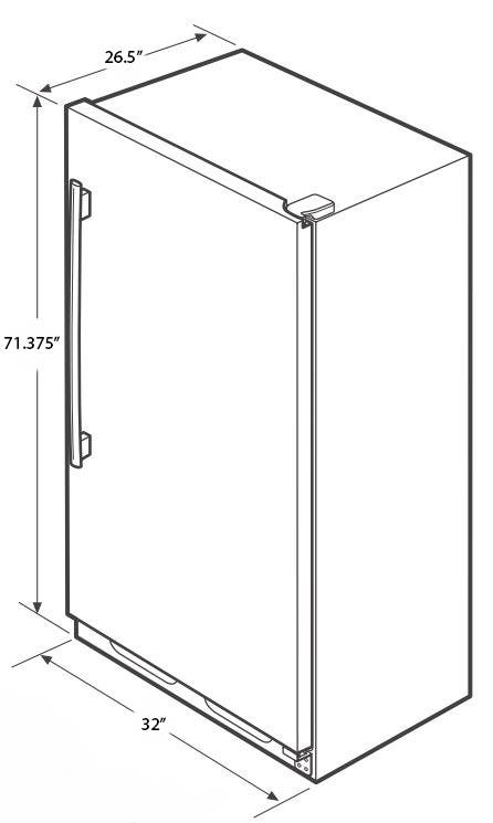 Frigidaire Professional FPRU19F8QF 18.6 cu. ft. All-Refrigerato