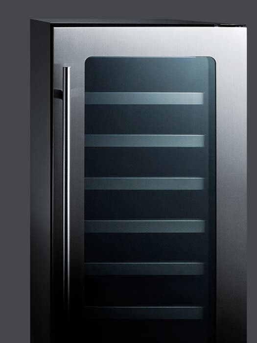 Summit CL15WC Stainless Steel and Black