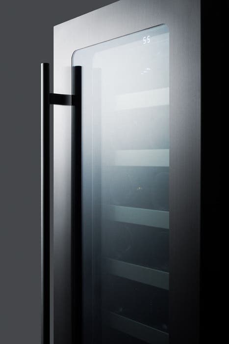 Summit CL15WC Stainless Steel and Black