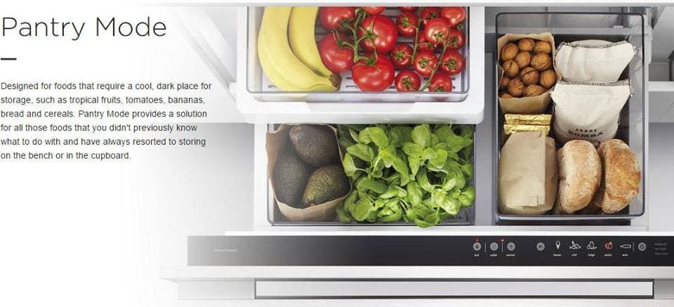 Fisher Paykel RB36S25MKIW1 34" Built-in Single Drawer Multi-Temperature Refri...
