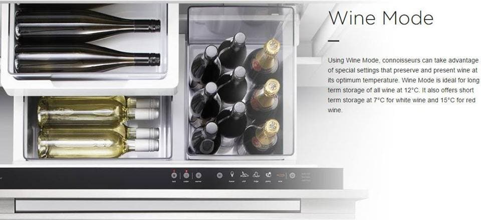 Fisher Paykel RB36S25MKIW1 34" Built-in Single Drawer Multi-Temperature Refri...