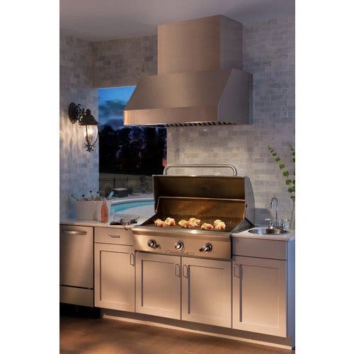 Broan AWEPD48SS 3 Inch Wall Extension