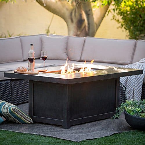 Napoleon GPFTR3656BZ Rectangular Patioflame Table