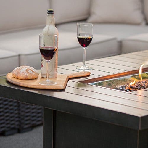 Napoleon GPFTR3656BZ Rectangular Patioflame Table