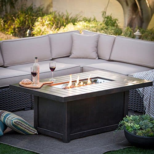 Napoleon GPFTR3656BZ Rectangular Patioflame Table