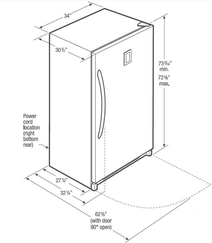 Frigidaire FGVU21F8QW White